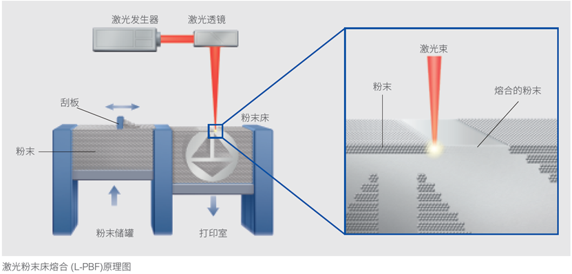激光粉末床熔合（L-PBF）